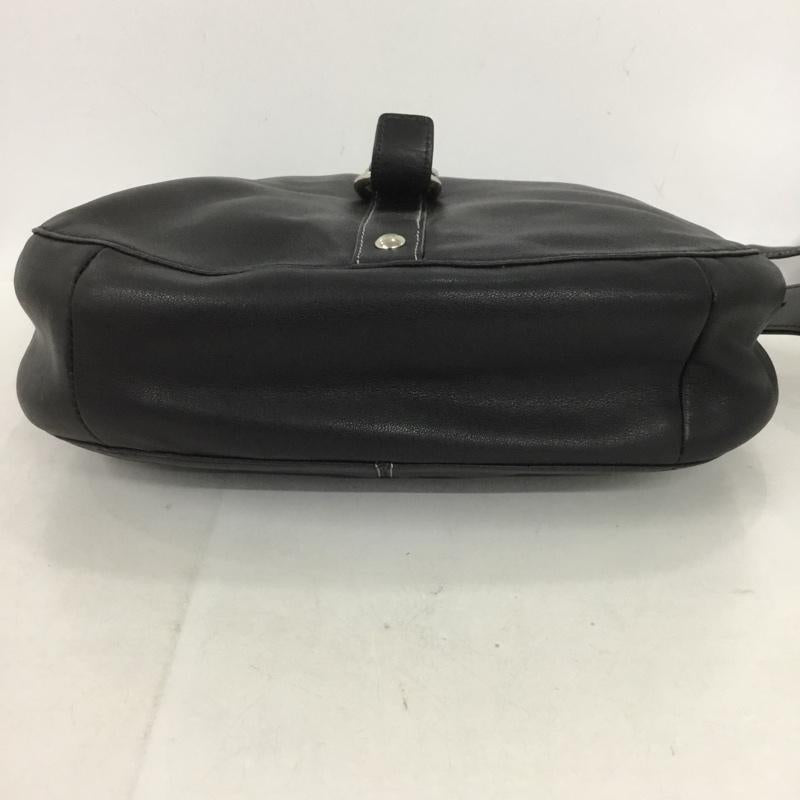 コーチ COACH トートバッグ トートバッグ F14018 無地 黒 / ブラック / レディース USED 古着 中古 10133243