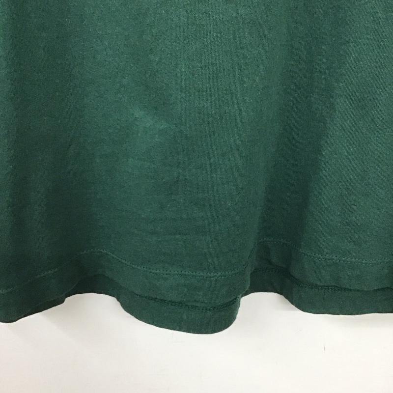 ローリーズファーム LOWRYS FARM Tシャツ 半袖 FREE プリント X ロゴ、文字 緑 / グリーン / レディース USED 古着 中古 10137194