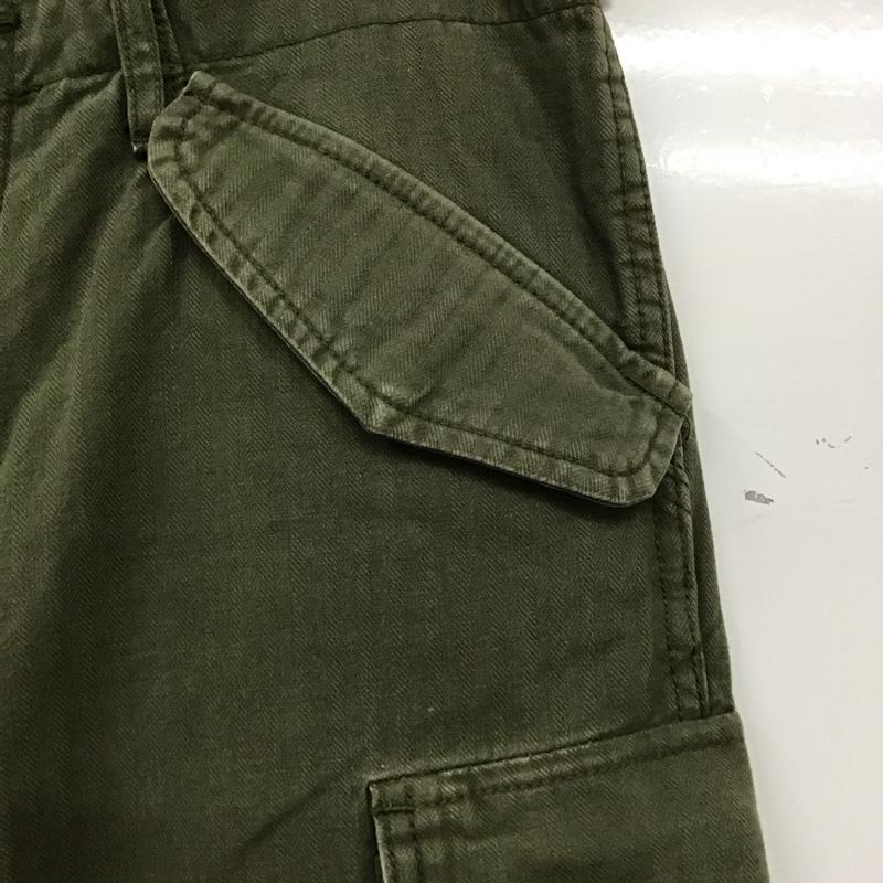 トリココムデギャルソン tricot COMME des GARSONS パンツ ワークパンツ、ペインターパンツ TI-P001 カーゴパンツ M 無地 カーキ / カーキ / レディース USED 古着 中古 10138560