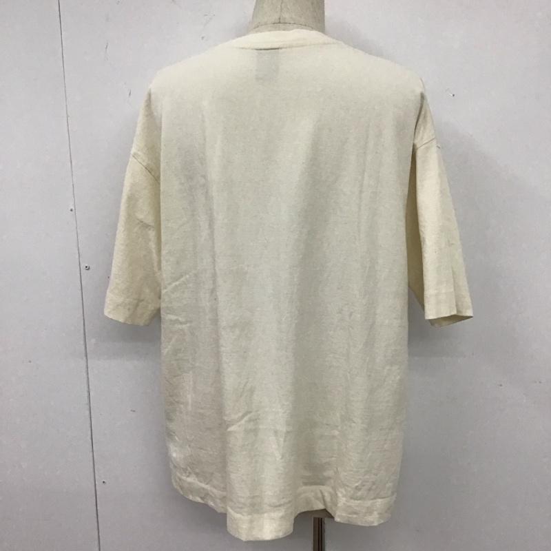 ナンバーナイン NUMBER (N)INE Tシャツ 半袖 半袖カットソー プリントTシャツ クルーネックカットソー 2 ロゴ、文字 X プリント 白 / ホワイト /  メンズ USED 古着 中古 10110208