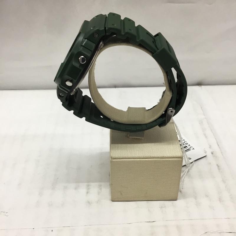 ジーショック G-SHOCK 腕時計 デジタル DW-5600RB 箱有 ロゴ、文字 カーキ / カーキ / メンズ USED 古着 中古 10106512