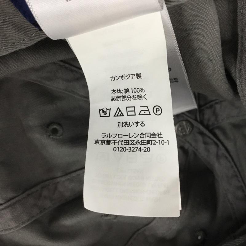 ポロバイラルフローレン Polo by RALPH LAUREN 帽子 キャップ コットン ワンポイント 灰 / グレー / レディース USED 古着 中古 10141645