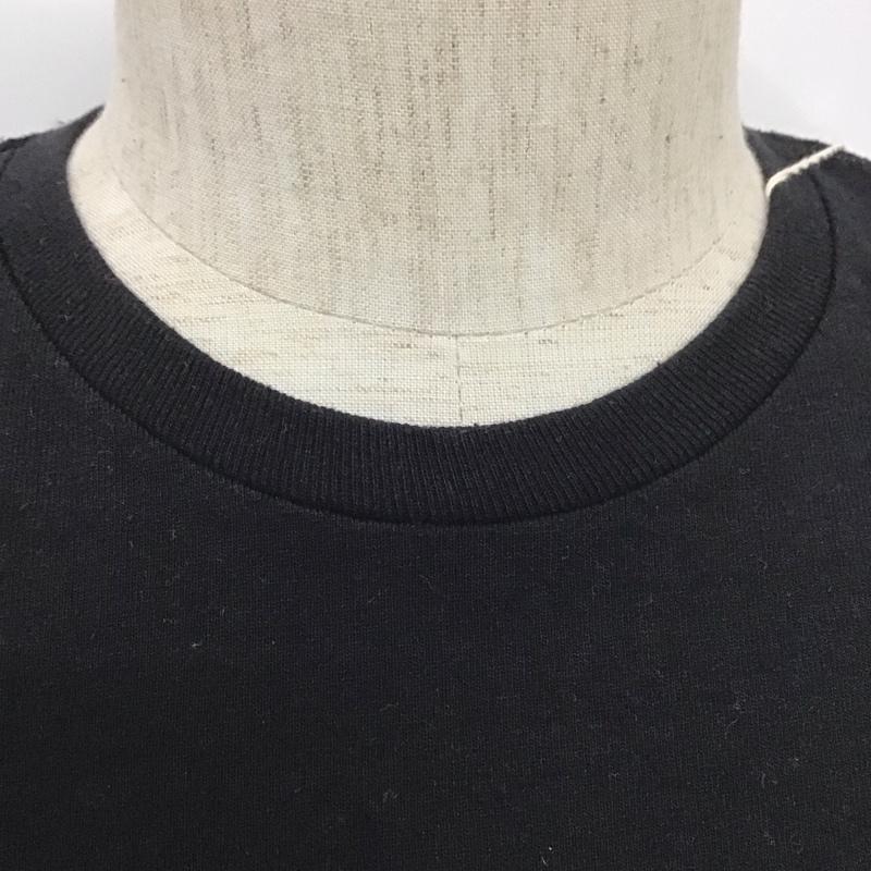 パタゴニア patagonia カットソー 長袖 長袖カットソー クルーネックカットソー ロングスリーブカットソー プリントTシャツ L ロゴ、文字 黒 / ブラック /  メンズ USED 古着 中古 10110886