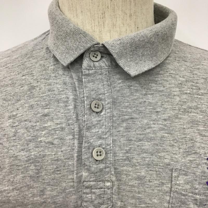 ディーゼル DIESEL カットソー 半袖 半袖カットソー ポロシャツ プリントTシャツ M プリント 灰 / グレー / メンズ USED 古着 中古 10105577