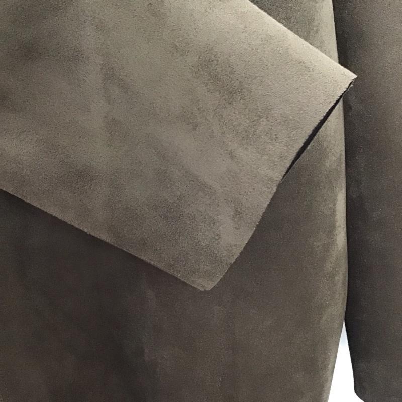 ザラ ZARA コート コート一般 2712 151 700 フェイクスウェード M 無地 茶 / ブラウン / レディース USED 古着 中古 10117224