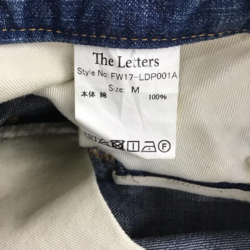 ザレターズ The Letters パンツ デニム、ジーンズ FW17-LDP001A サイドジップ M 無地 青 / ブルー / メンズ USED 古着 中古 10111874