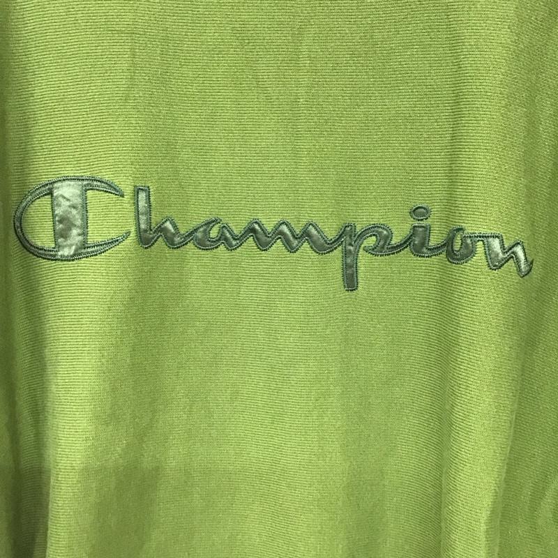 チャンピオン Campion ワンピース ロングスカート CW-S002 スウェットワンピース M 刺繍 カーキ / カーキ /  レディース USED 古着 中古 10133145