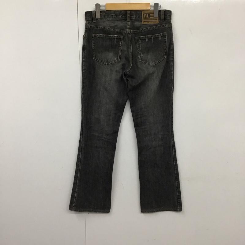 ポロジーンズカンパニー POLOJEANSCO. パンツ デニム、ジーンズ デニムパンツ スリムパンツ カジュアルパンツ Gパン 4 無地 黒 / ブラック / メンズ USED 古着 中古 10131157