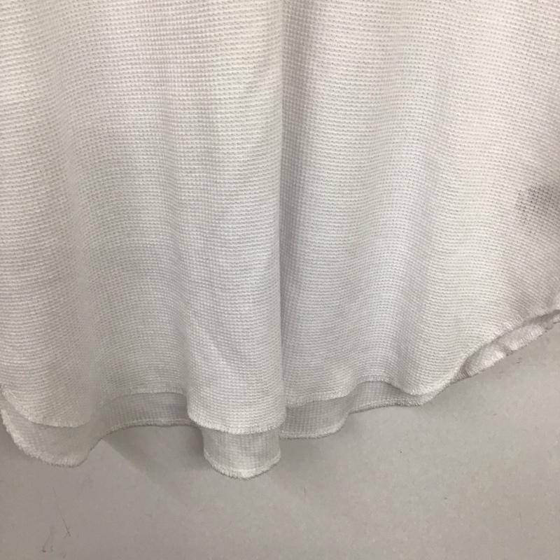 フリークスストア FREAK S STORE Tシャツ 半袖 f20-lg-062c 半袖カットソー 無地Tシャツ クルーネックカットソー ワッフル FREE 無地 白 / ホワイト / レディース USED 古着 中古 10132654