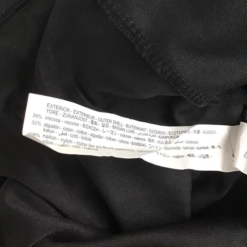ザラ ZARA ワンピース ロングスカート 8741 025 031 ノースリーブ ミディ丈 レース ドレス XS レース柄 黒 / ブラック / X 緑 / グリーン / レディース USED 古着 中古 10109499