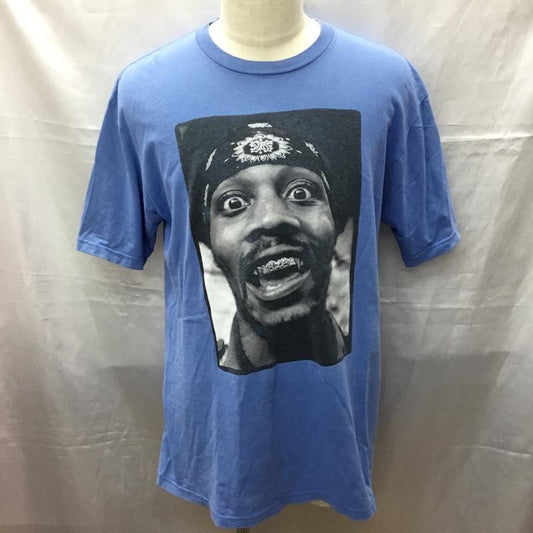 シュプリーム Supreme Tシャツ 半袖 2005AW DavidCorio RZATee 半袖カットソー プリントTシャツ L プリント 青 / ブルー /  メンズ USED 古着 中古 10113563