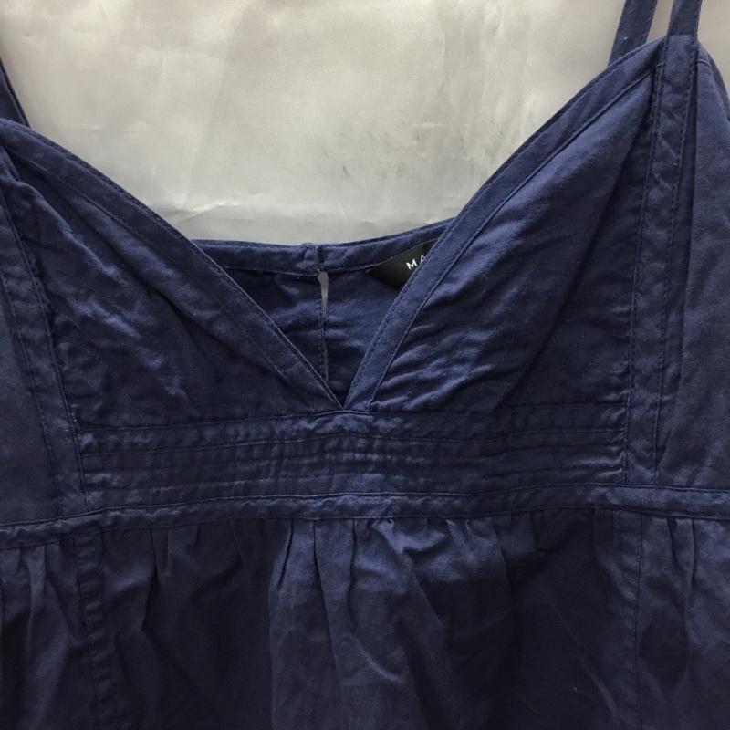 マークジェイコブス MARCJACOBS キャミソール キャミソール コットン 4 無地 紺 / ネイビー / レディース USED 古着 中古 10118153