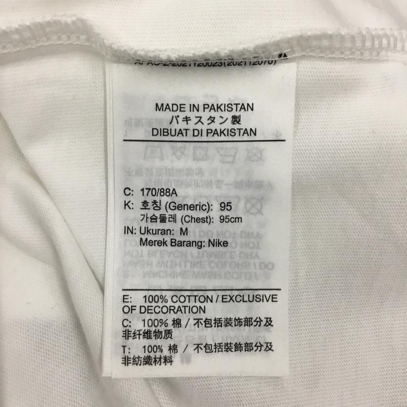 ナイキ NIKE Tシャツ 半袖 FN5975-100 JORDAN バスケットボールウェア クルーネック タグ付き M プリント 白 / ホワイト / メンズ USED 古着 中古 10115692
