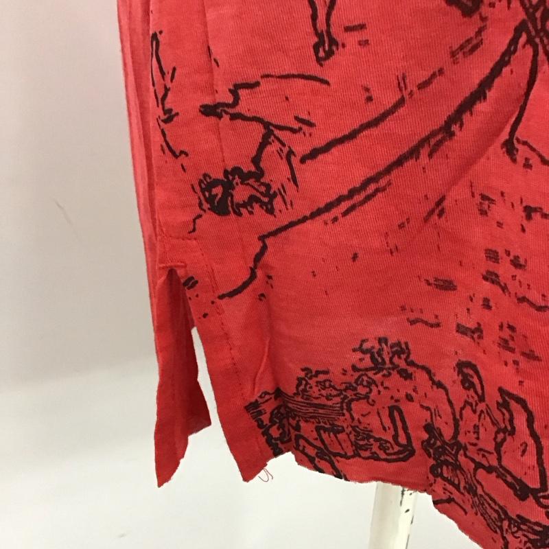 ディーゼル DIESEL Tシャツ 半袖 クルーネック XS 赤 / レッド / レディース USED 古着 中古 10112341
