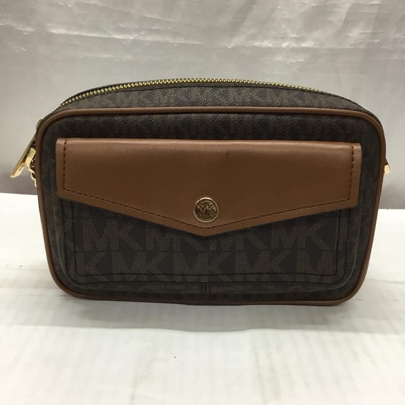 マイケルコース MICHAEL KORS ショルダーバッグ ショルダーバッグ 35F1GTVC8I シグネチャー 総柄 茶 / ブラウン / レディース USED 古着 中古 10120914
