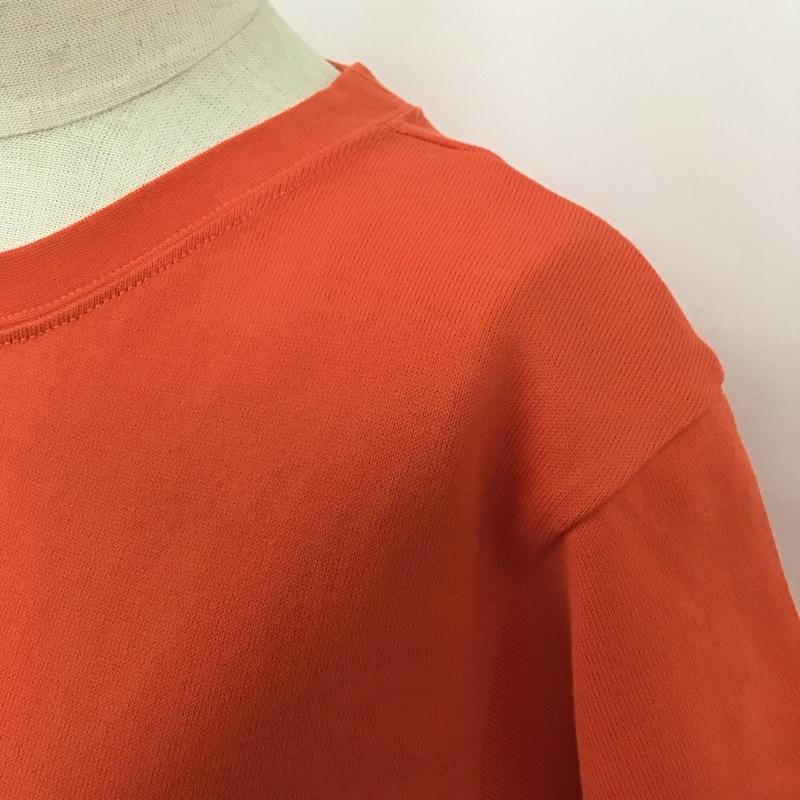 スライ SLY Tシャツ 半袖 030far90-0240 COMPACTSLYLOGOTシャツ 半袖カットソー FREE ロゴ、文字 橙 / オレンジ / レディース USED 古着 中古 10116306