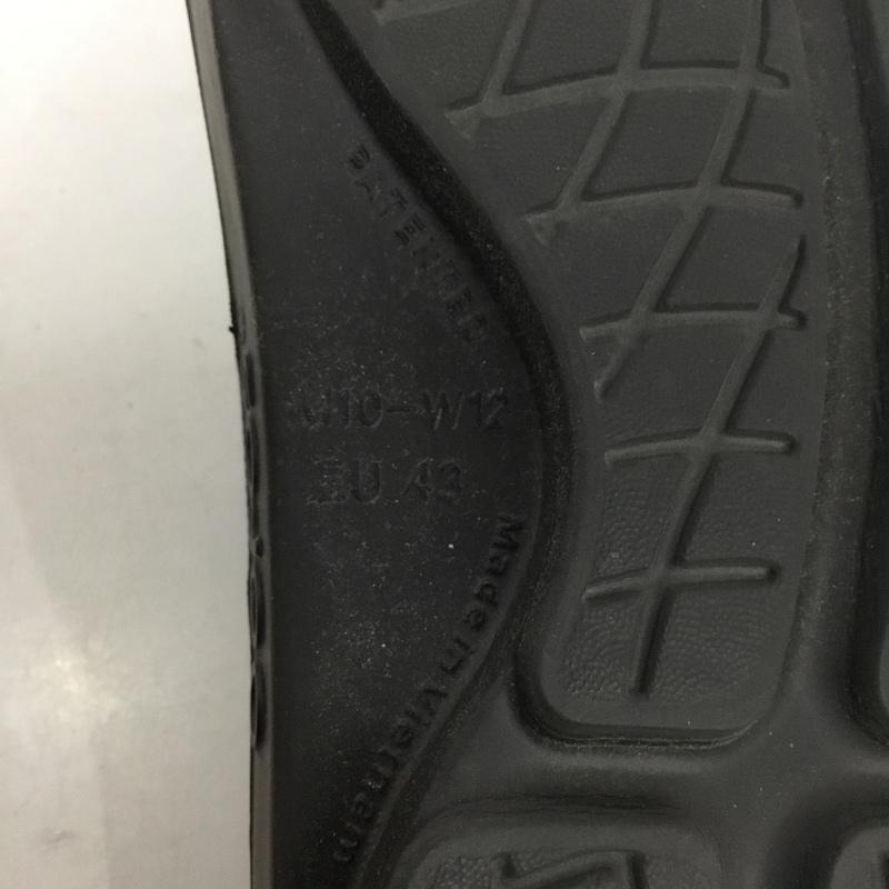 ウーフォス OOFOS サンダル サンダル リカバリーシューズ EU43 ロゴ、文字 黒 / ブラック / メンズ USED 古着 中古 10132574