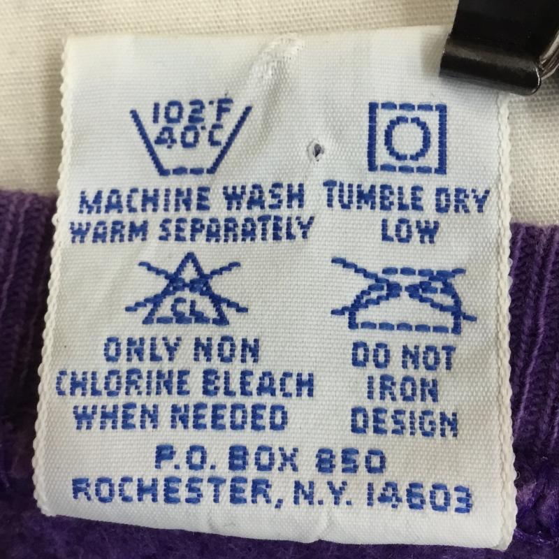 チャンピオン Champion トレーナー 長袖 REVERSE WEAVE リバースウィーブ 90s USA製 L ロゴ、文字 紫 / パープル / メンズ USED 古着 中古 10134381