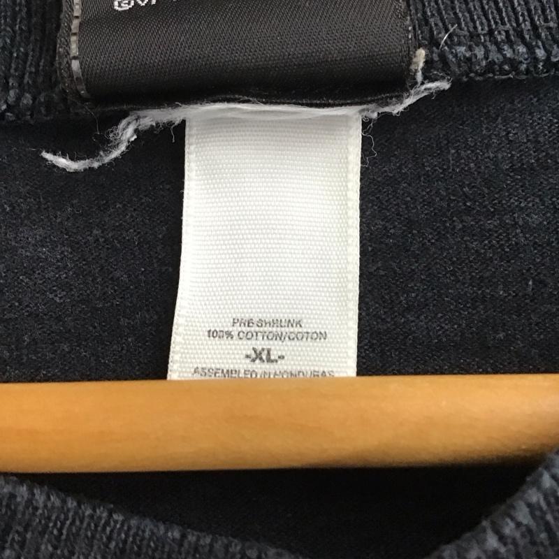 ハーレーダビッドソン Harley-Davidson カットソー 長袖 長袖カットソー プリントカットソー ヘンリーネック 古着 XL プリント 黒 / ブラック / メンズ USED 古着 中古 10132901