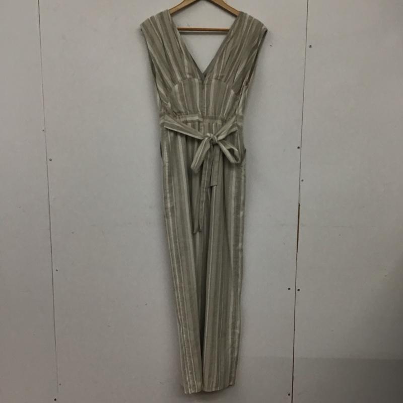 ムルーア MURUA サロペット・オーバーオール サロペット、オーバーオール 012130300201 フレンチスリーブコンビネゾン M ストライプ マルチカラー / マルチカラー / レディース USED 古着 中古 10137464