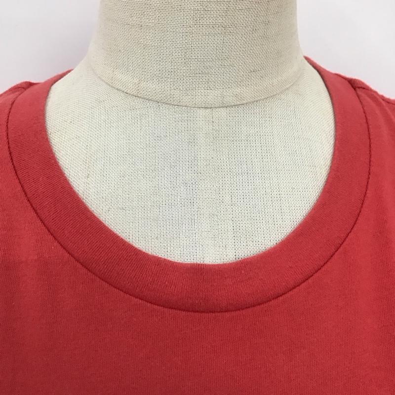 アディダスオリジナルス adidas originals Tシャツ 半袖 M69234 ORIGINALSFOILTEE 半袖カットソー プリントTシャツ L ロゴ、文字 赤 / レッド / レディース USED 古着 中古 10117570
