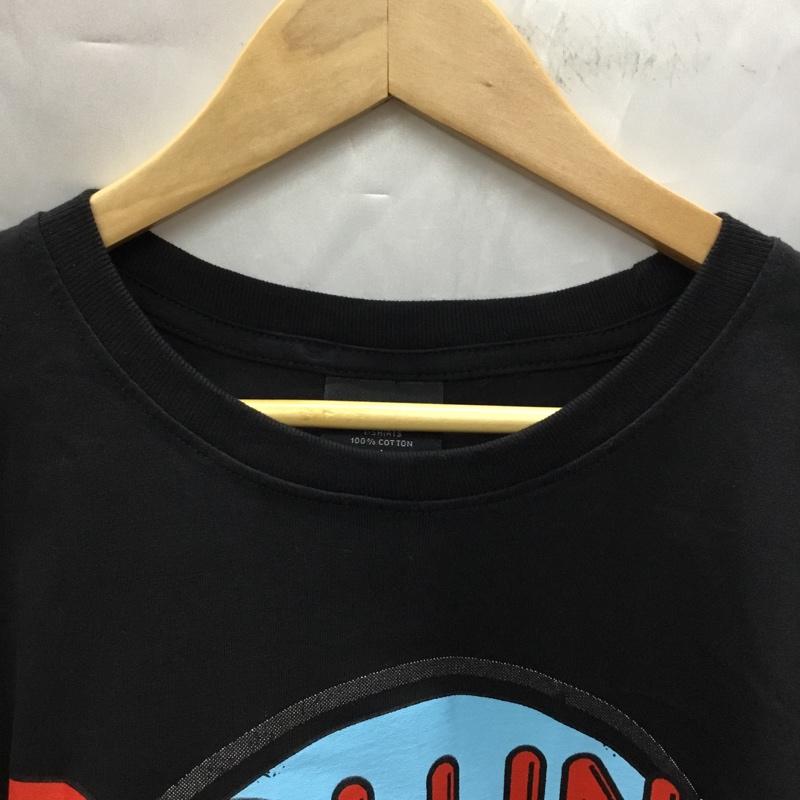 古着 USED Tシャツ 半袖 半袖カットソー プリントTシャツ クルーネックカットソー バンドTシャツ L プリント 黒 / ブラック / メンズ USED 古着 中古 10108341