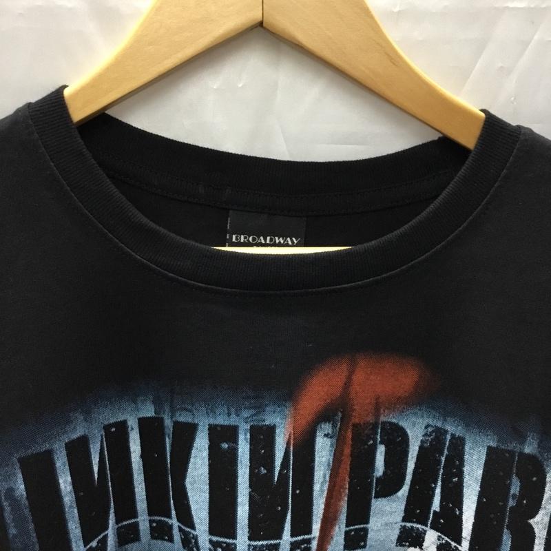 古着 USED Tシャツ 半袖 半袖カットソー プリントTシャツ クルーネックカットソー バンドTシャツ L プリント 黒 / ブラック / メンズ USED 古着 中古 10106951