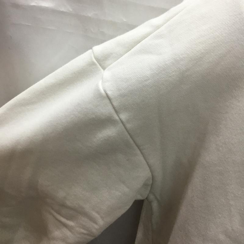 イーストクンスト ISTKUNST トレーナー 長袖 L プリント 白 / ホワイト / メンズ USED 古着 中古 10108896