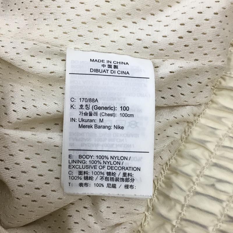 ナイキ NIKE ジャケット、上着 ジャンパー、ブルゾン cu4694-271 フィアオブゴッド 20AW M NRGWBASKETBALLJACKET ジップアップジャケット M ロゴ、文字 アイボリー / アイボリー / メンズ USED 古着 中古 10109447