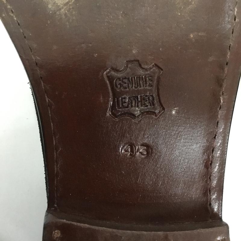 グレンフォード GLENFORD カジュアルシューズ カジュアルシューズ ダブルモンク 43 無地 黒 / ブラック / メンズ USED 古着 中古 10124610
