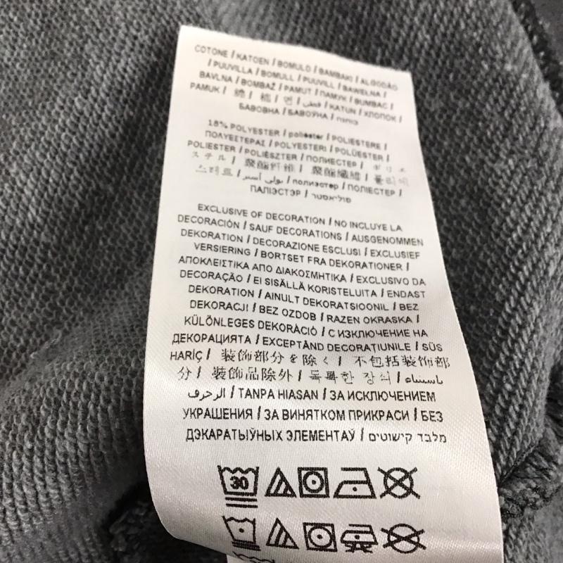 ゲス Guess パーカー 長袖 長袖パーカー プルオーバーパーカー スウェット XL ロゴ、文字 黒 / ブラック / メンズ USED 古着 中古 10141821