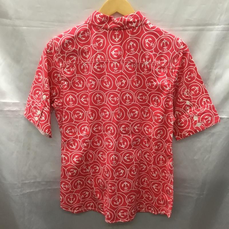 エルエルビーン L.L.Bean シャツ、ブラウス 半袖 L 総柄 桃 / ピンク / レディース USED 古着 中古 10109635