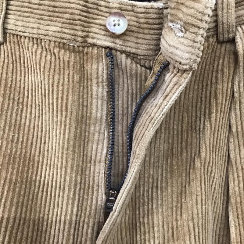 ポロバイラルフローレン Polo by RALPH LAUREN ボトムス ボトムス 90s アメリカ製 タック コーデュロイパンツ 無地 茶 / ブラウン / メンズ USED 古着 中古 10115880