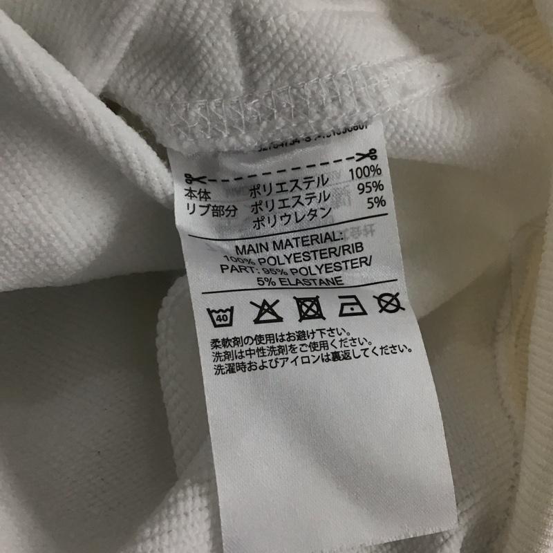 アディダス adidas カットソー 半袖 半袖カットソー プリントTシャツ クルーネックカットソー M ロゴ、文字 白 / ホワイト / メンズ USED 古着 中古 10145297