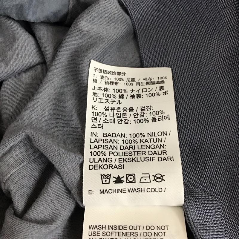 ナイキ NIKE ジャケット、上着 ジャンパー、ブルゾン ar2215-490 ナイロンジャケット ジップアップジャケット アウター S ロゴ、文字 水色 / ライトブルー / メンズ USED 古着 中古 10119133