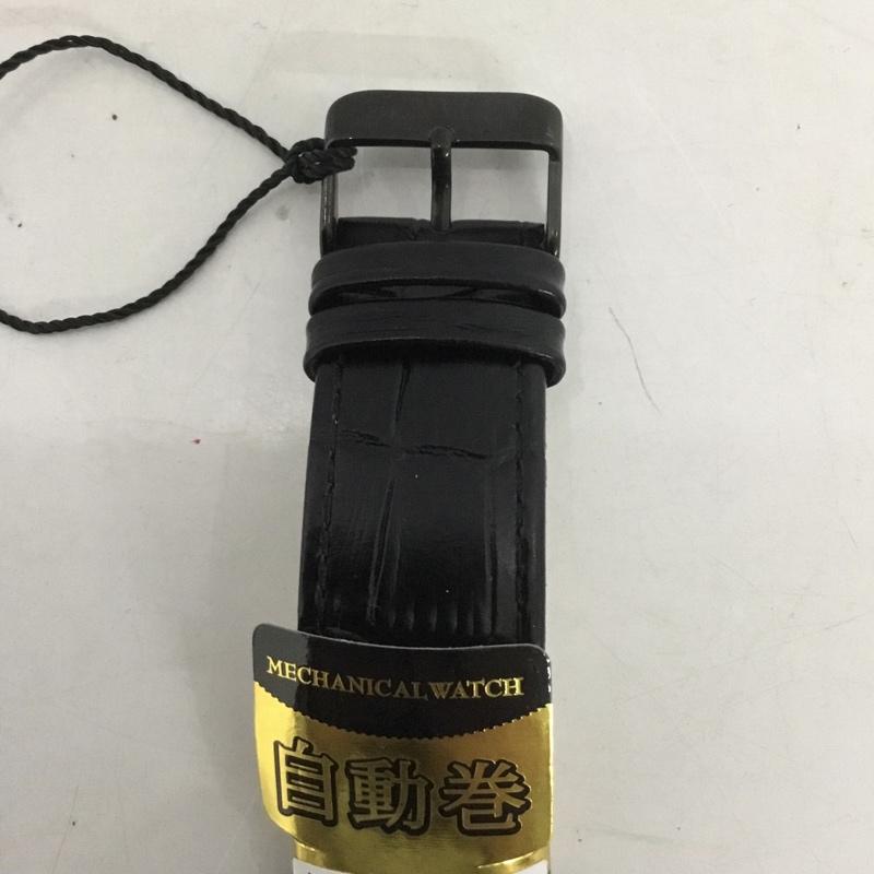 ベントレー BENTLEY 腕時計 アナログ(自動巻き) BT-AM077-BKB レザーバンド ロゴ、文字 黒 / ブラック / メンズ USED 古着 中古 10127249