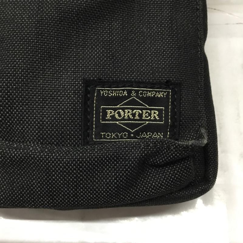 ポーター PORTER ウエストバッグ ウエストバッグ スモーキー ロゴ、文字 黒 / ブラック / メンズ USED 古着 中古 10109214