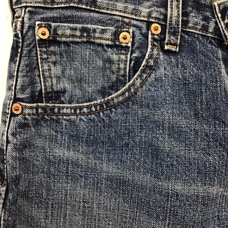 リーバイストラウスアンドコー Levi Strauss & co. パンツ デニム、ジーンズ デニムパンツ ストレートパンツ ワイドパンツ カジュアルパンツ 29インチ 無地 インディゴ / インディゴ /  メンズ USED 古着 中古 10124210
