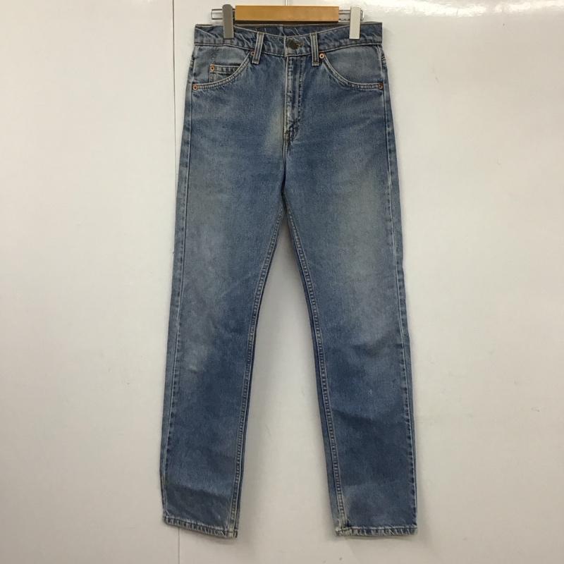 リーバイストラウスアンドコー Levi Strauss & co. パンツ デニム、ジーンズ デニムパンツ ストレートパンツ カジュアルパンツ 29インチ 無地 インディゴ / インディゴ / メンズ USED 古着 中古 10131639