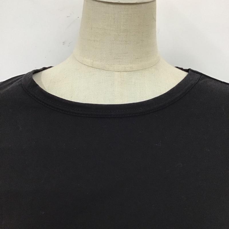 アーバンリサーチ URBAN RESEARCH カットソー 半袖 半袖カットソー 無地Tシャツ クルーネックカットソー FREE 無地 黒 / ブラック / レディース USED 古着 中古 10115980