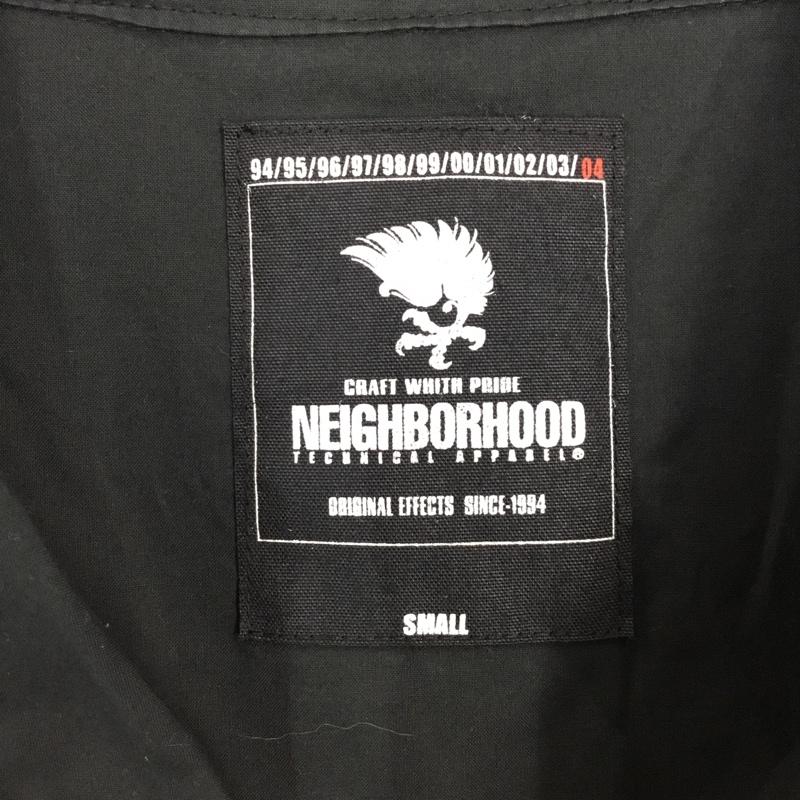 ネイバーフッド NEIGHBORHOOD シャツ、ブラウス 半袖 dcnh-sh-10 キューバシャツ 半袖シャツ カラーシャツ 半袖カットソー 無地シャツ S 無地 黒 / ブラック / メンズ USED 古着 中古 10106480