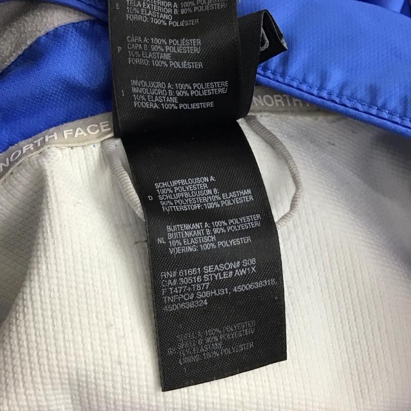 ザノースフェイス THE NORTH FACE ジャケット、上着 ジャケット、ブレザー BG506322 ブルゾン FLIGHT SERIES L ロゴ、文字 青 / ブルー / X 白 / ホワイト / レディース USED 古着 中古 10122135
