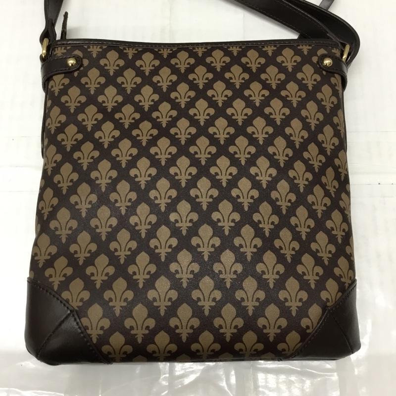 パトリック・コックス PATRICK COX ショルダーバッグ ショルダーバッグ ロゴ 総柄 茶 / ブラウン / レディース USED 古着 中古 10113527