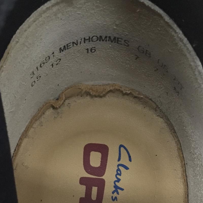 クラークス Clarks ブーツ ショートブーツ CLARKS ORIGINALS DESERT BOOT 31691 US:7.5 無地 黒 / ブラック / メンズ USED 古着 中古 10138519