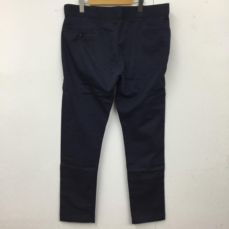 ディッキーズ Dickies パンツ ワークパンツ、ペインターパンツ ワークパンツ ワイドパンツ カジュアルパンツ 38 無地 紺 / ネイビー /  メンズ USED 古着 中古 10122241