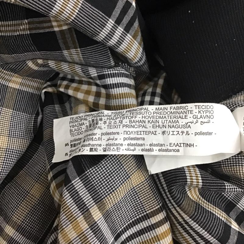 ザラ ZARA ワンピース ロングスカート 長袖ロングワンピース チェックワンピース シャツワンピース L チェック マルチカラー / マルチカラー / レディース USED 古着 中古 10111157