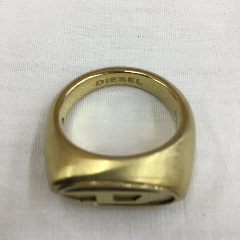 ディーゼル DIESEL アクセサリー 指輪 FREE ロゴ、文字 金 / ゴールド / メンズ USED 古着 中古 10136407