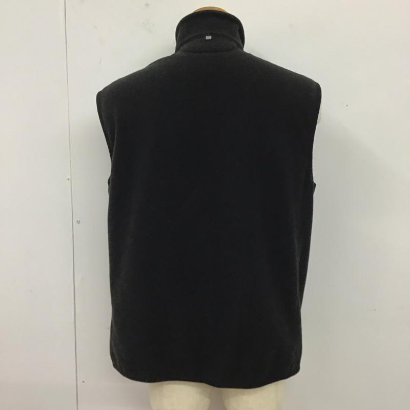 ポロラルフローレン POLO RALPH LAUREN ベスト ベスト フリース L 無地 黒 / ブラック / メンズ USED 古着 中古 10123478