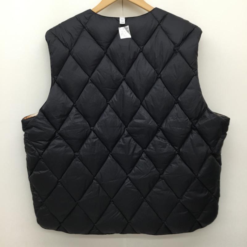ステューシー STUSSY ジャケット、上着 ダウンベスト 115695 L アニマル柄 茶 / ブラウン / X ベージュ / ベージュ / メンズ USED 古着 中古 10137892