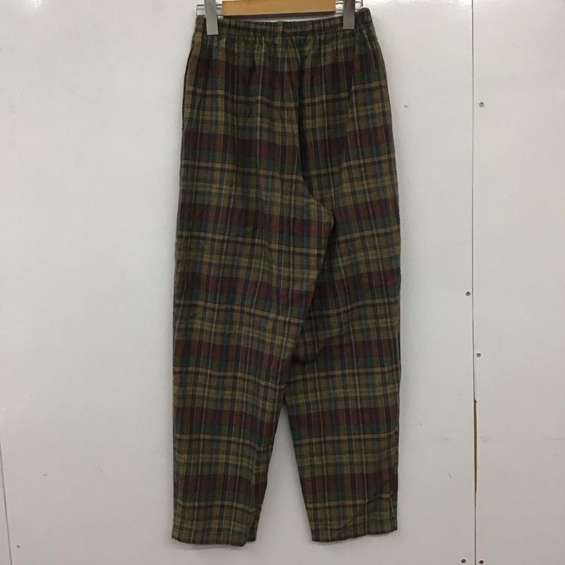 ギャップ GAP パンツ ワークパンツ、ペインターパンツ ワイドパンツ カジュアルパンツ ワークパンツ チェックパンツ S チェック マルチカラー / マルチカラー / メンズ USED 古着 中古 10134577